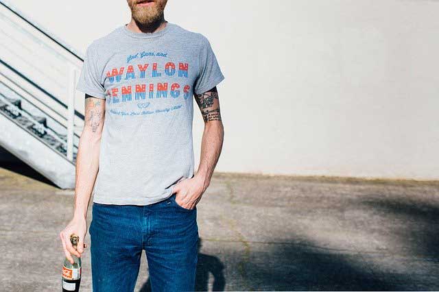 Retro Shirt Herren