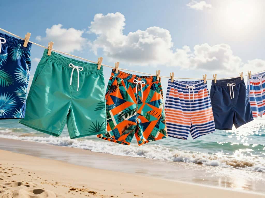 Farben und Muster Bademode