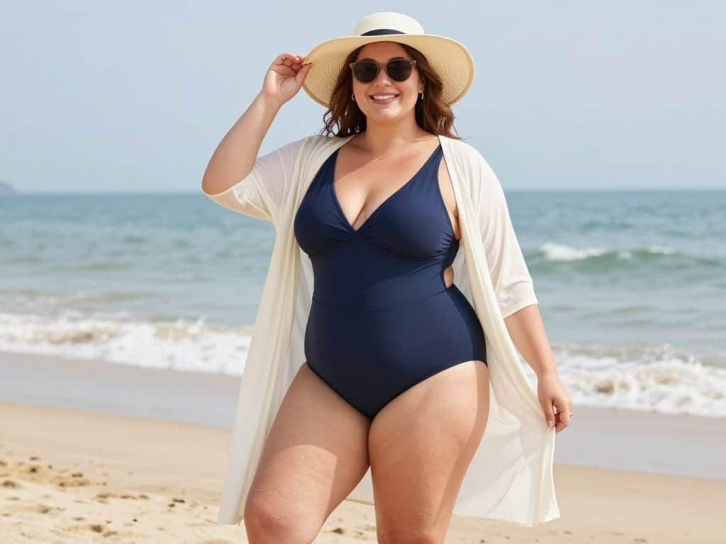 Bademode für dicke Oberschenkel